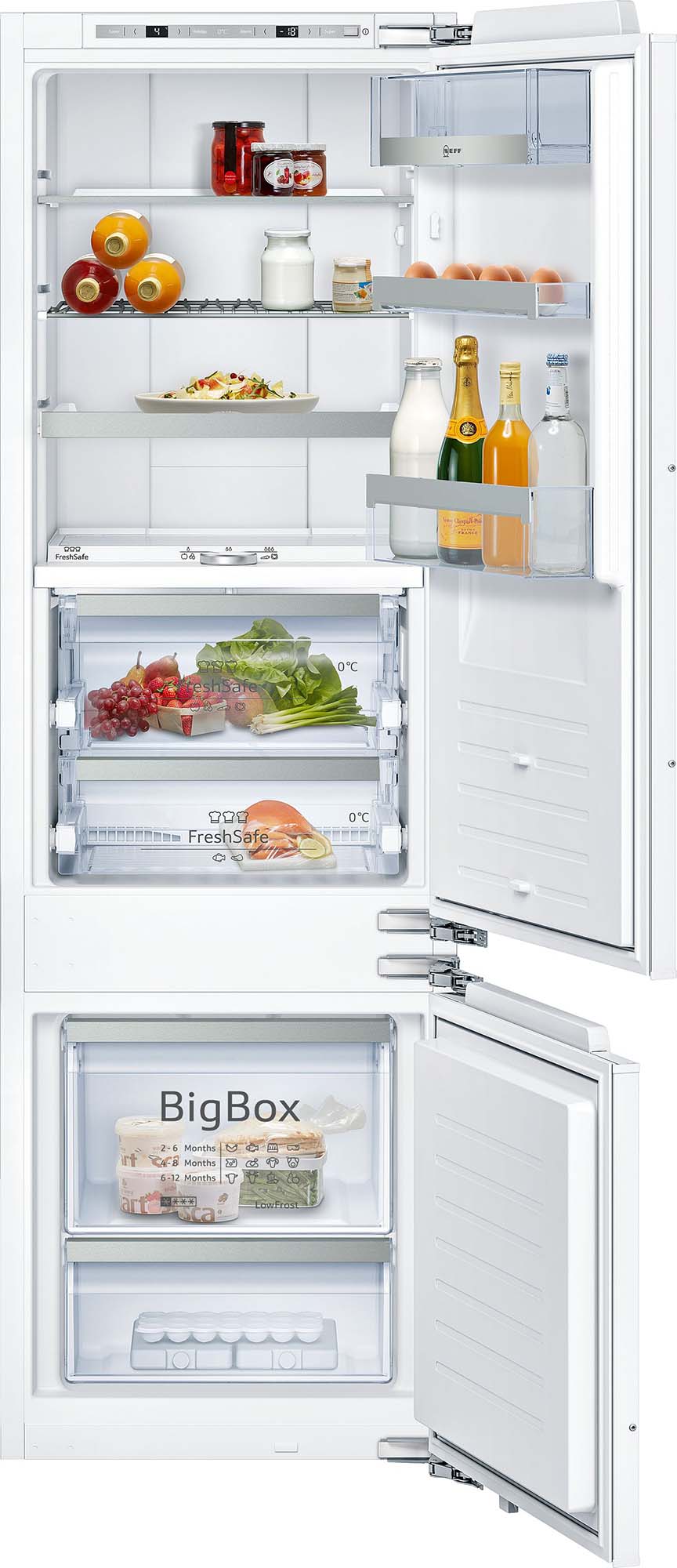 NEFF Kühlschrank mit Gefrierbereich